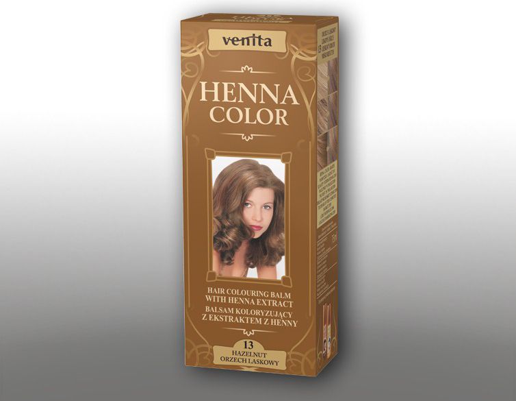 Venita Ziołowe Balsamy Henna Color 13 Orzech laskowy 75ml