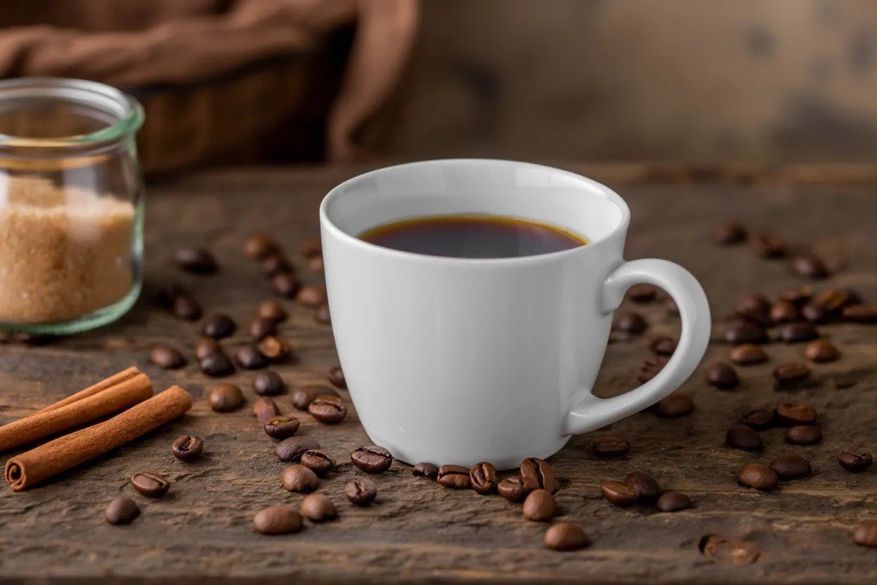 Filiżanka 250ml porcelanowa biała Bruno