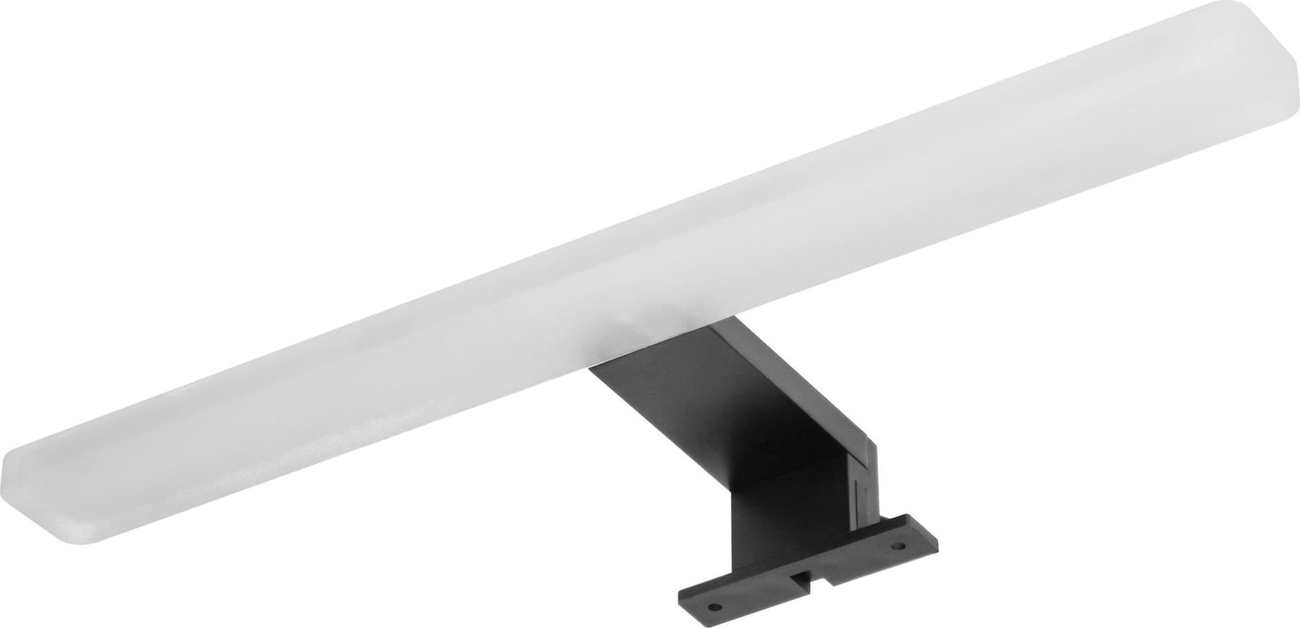 Kinkiet Orno ESPELLO LED 6W, lampa nad lustro, 510lm, 4000K, dł. 40 cm, aluminium+akryl, czarna AD-OM-6123L4/B