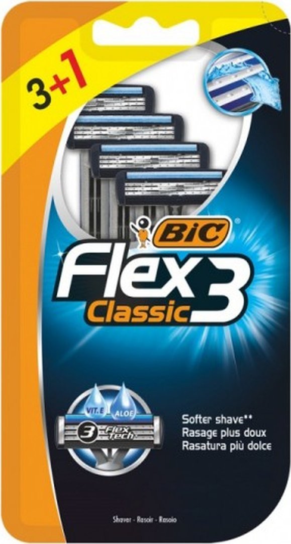 Bic Flex 3 Maszynka do golenia Blister3+1