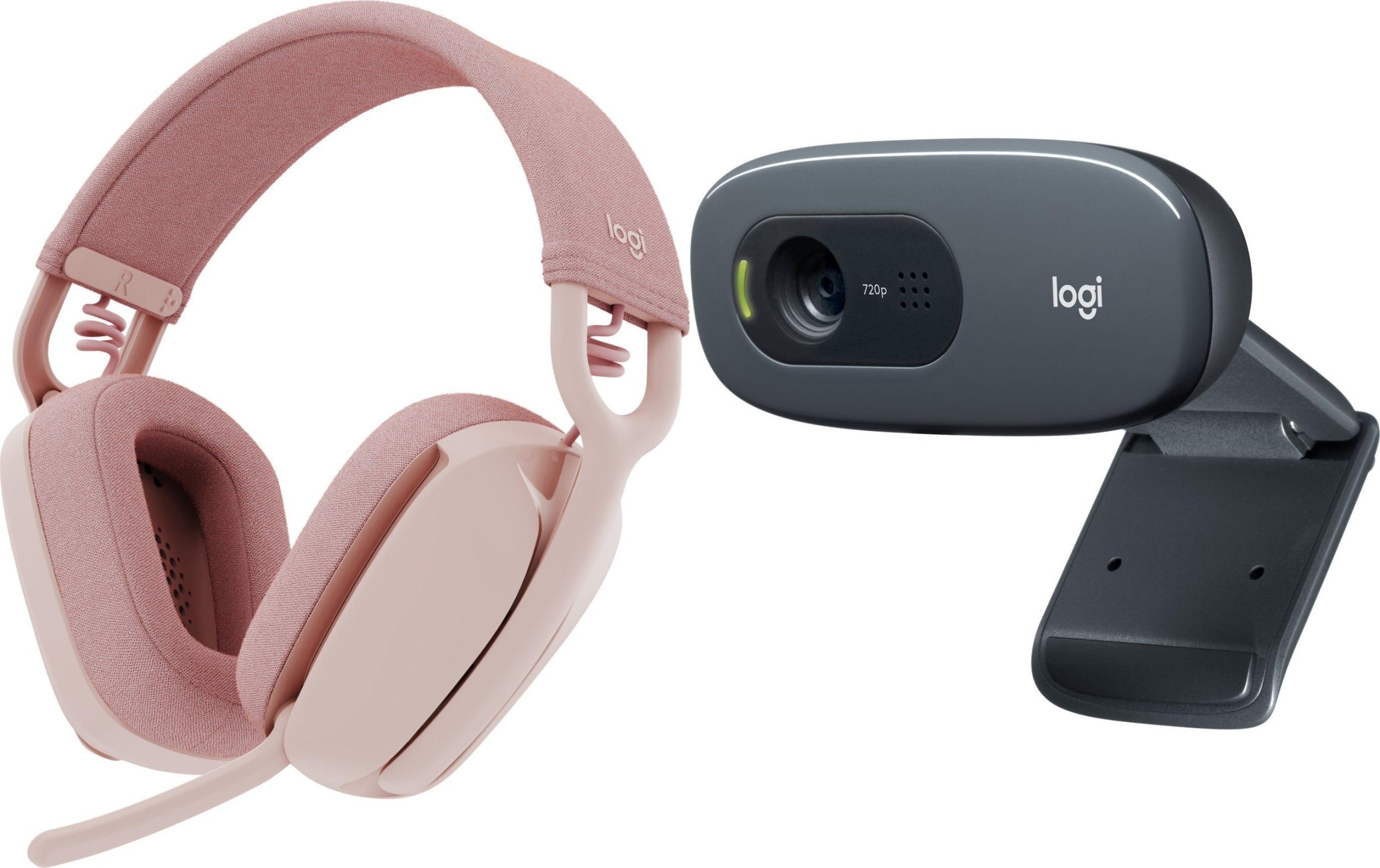 Słuchawki Logitech Zone Vibe 100 (981-001224) + C270 (960-001063)