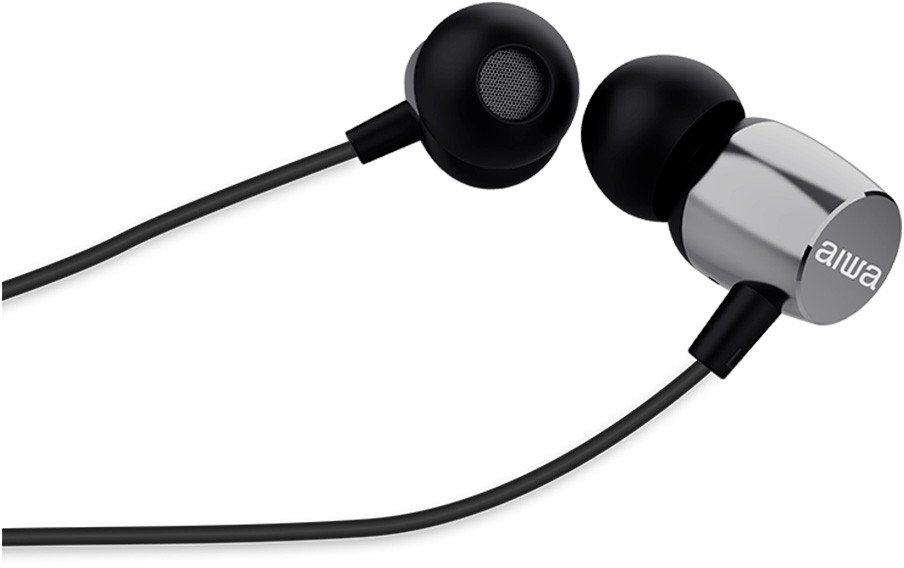 Słuchawki douszne AIWA ESTM-20SL 105dB 16ohm Srebrne