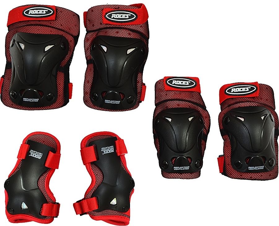 Spokey Ochraniacze na łyżworolki Ventilated Jr r. M