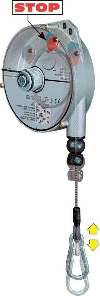 Planeta Balanser sprezynowy, typ 9346, 2-4 kg 2,5 m