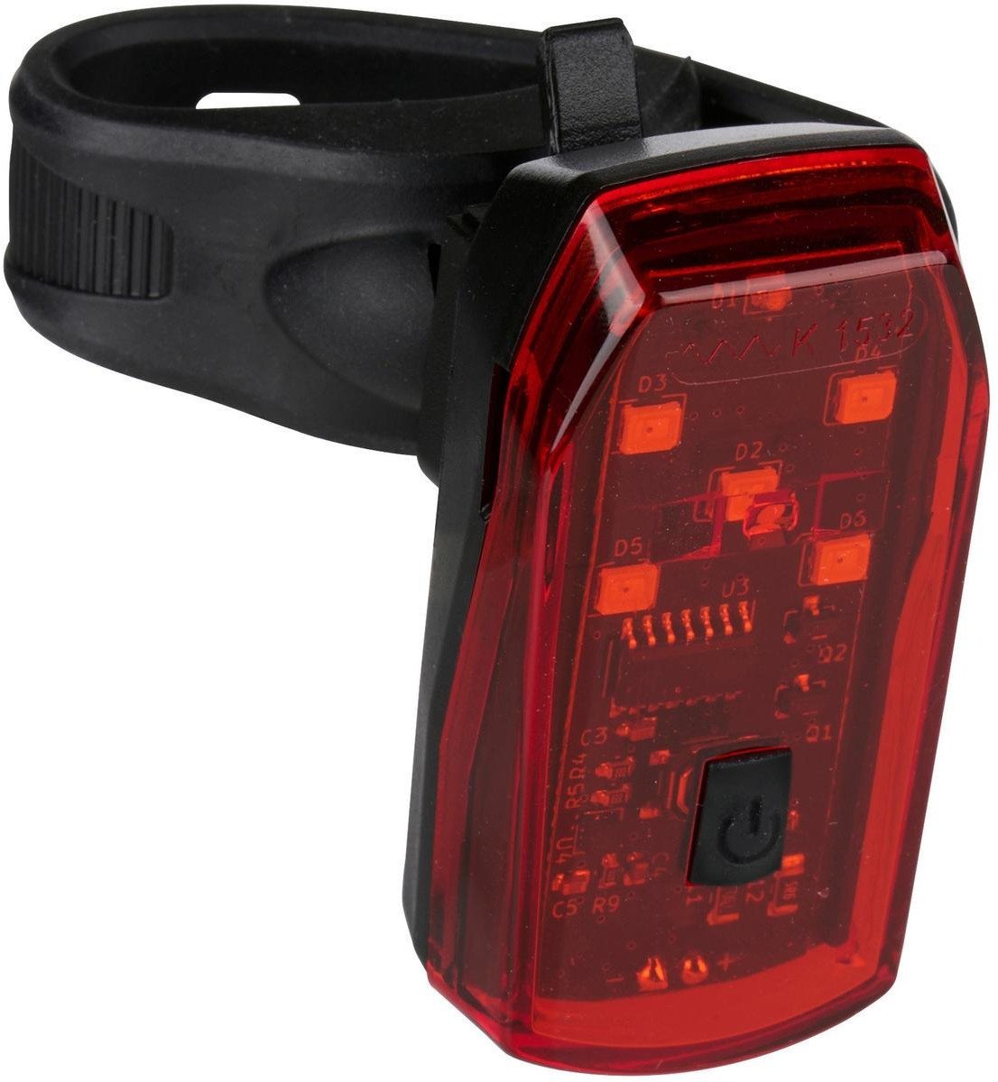 LAMPKA ROWEROWA NA TYŁ 5 LED DUNLOP K-MARK