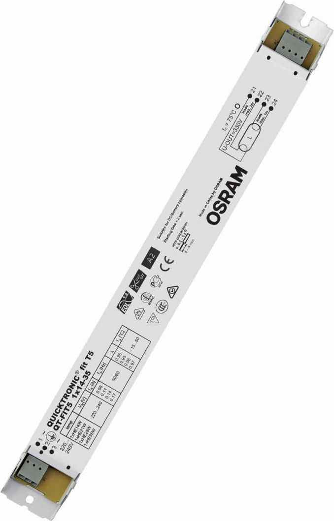 Osram Statecznik elektroniczny QT-FIT 5/8 1X18-39/220-240 (4008321873927)