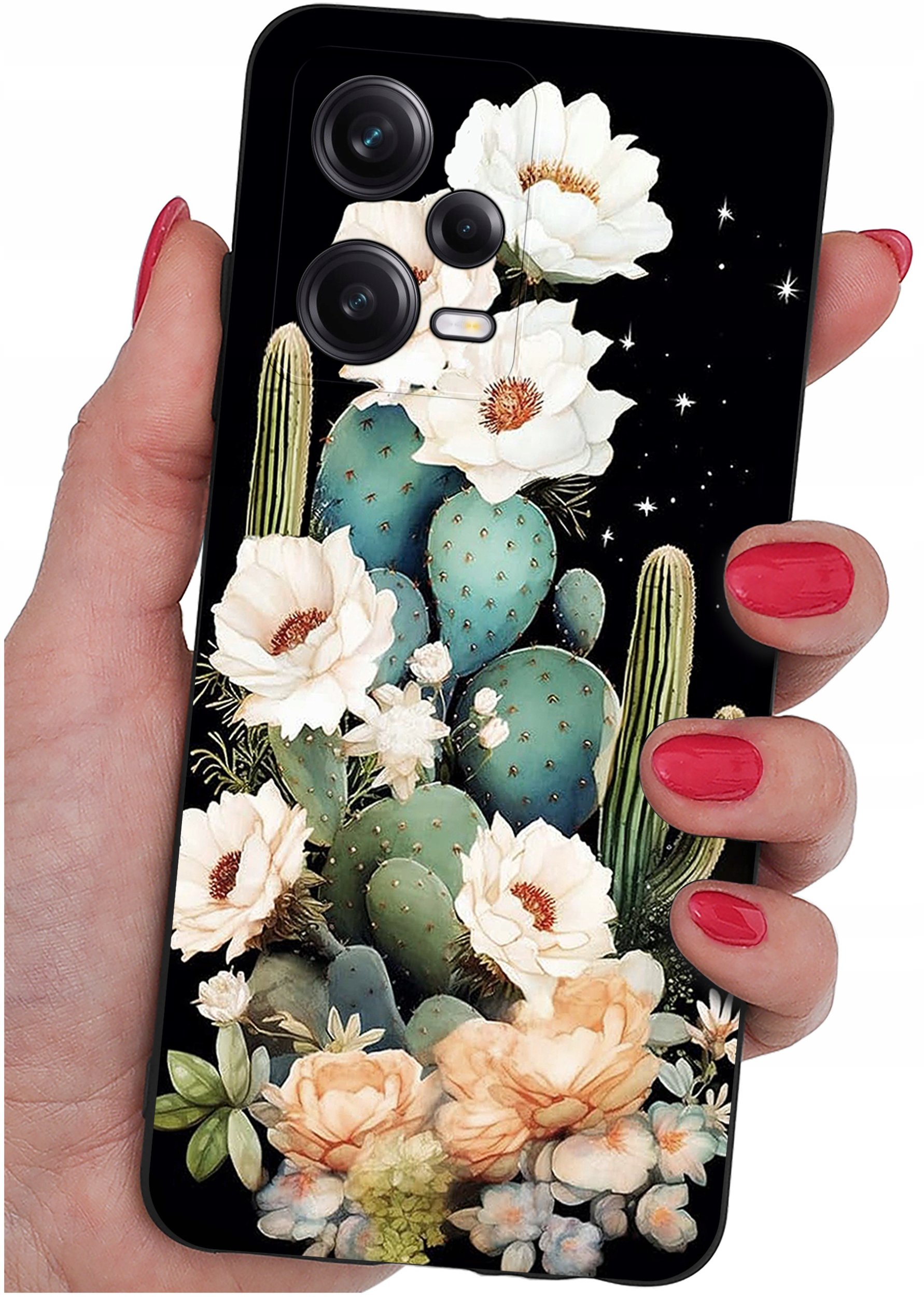 ETUI do Xiaomi Redmi Note 12 5G |Poco X5 5G | WZORY | SILIKONOWE MATT SZKŁO