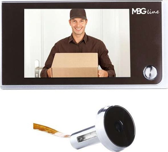 Mbg Line Bezprzewodowy wizjer LCD 3,5"