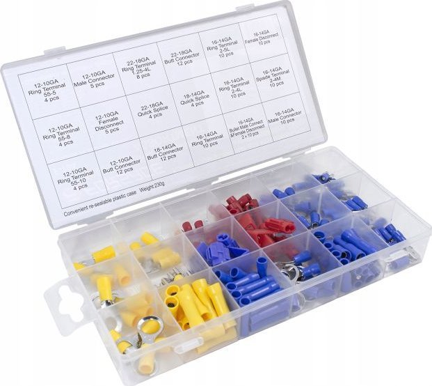 Forsage Zestaw konektorów samochodowych 160 el. Konektory