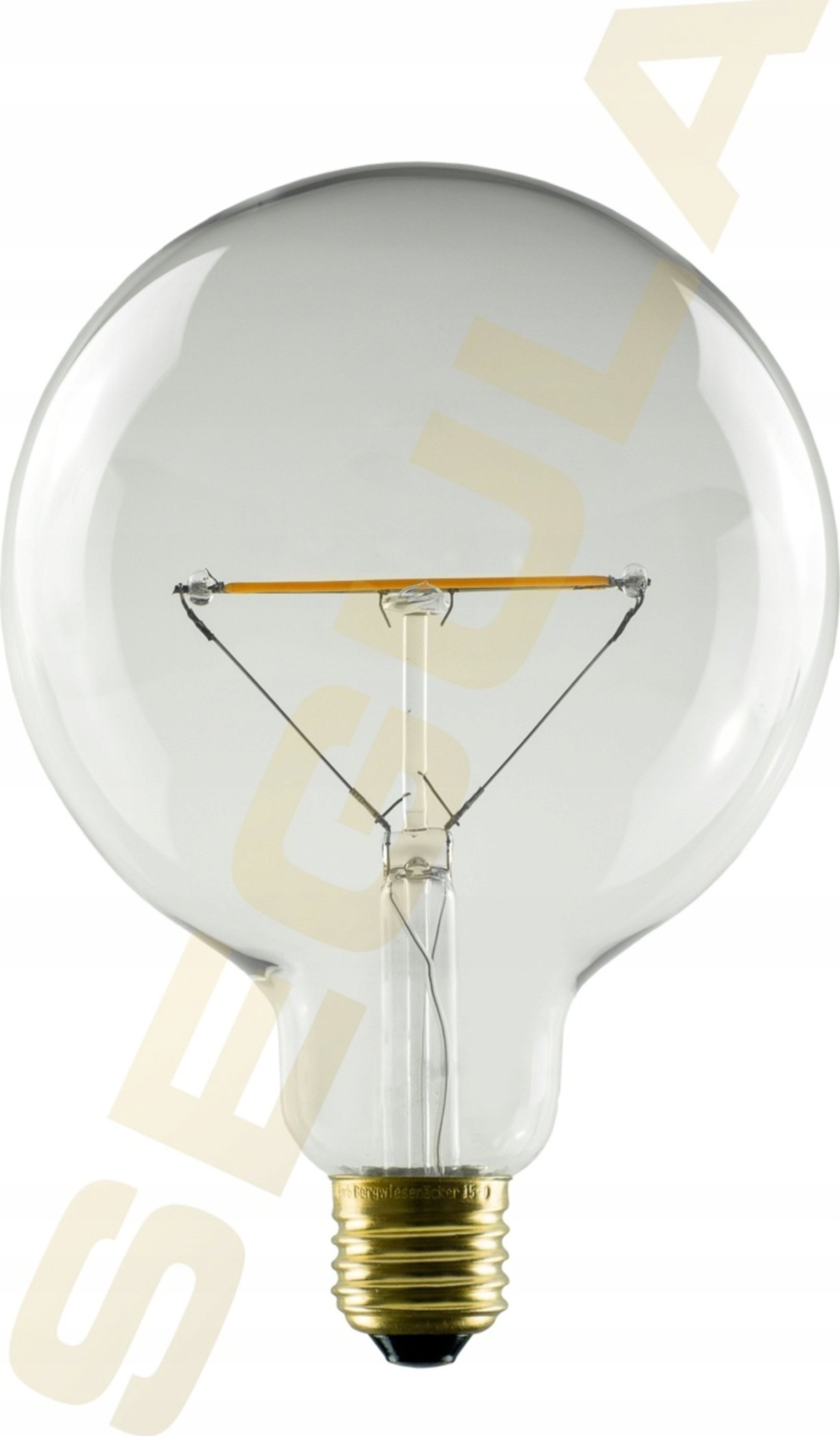 Segula LED Globe 95 przezroczysty - Balance E27 3W 2200K ściemnialny