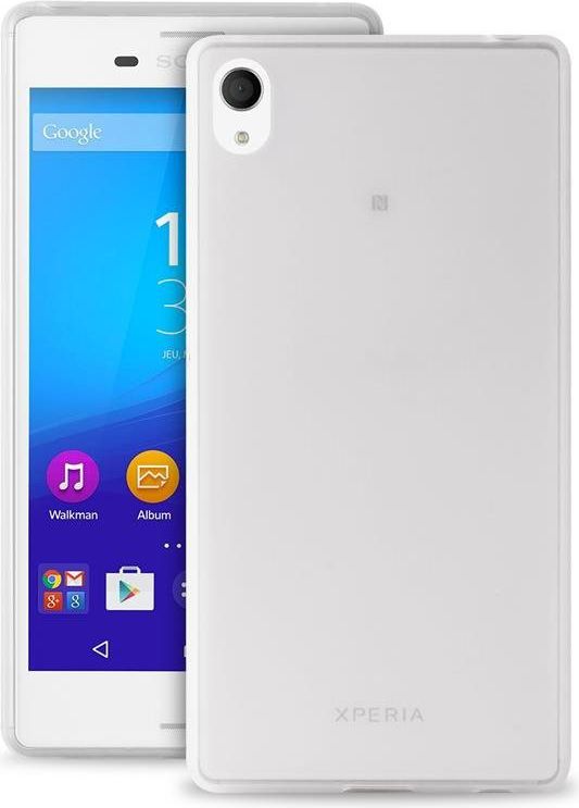 Puro Etui Ultra Slim do Sony Xperia M4 Aqua + Folia ochronna na wyświetlacz (SNYXM4AQUA03TR)