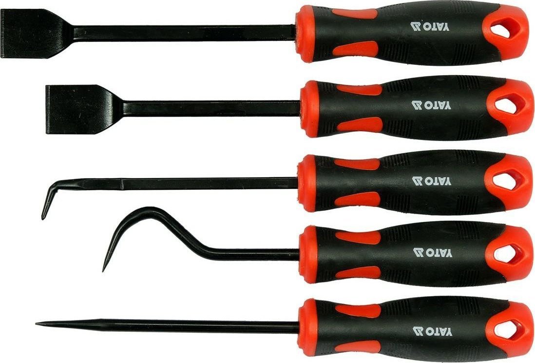 Yato YATO HACZYKI I SKROBAKI Z RĘKOJEŚCIĄ 5el.