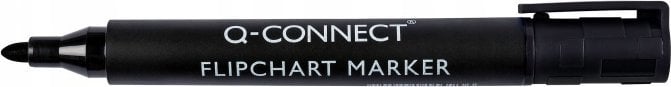 Q-Connect Marker do flipchartów Q-CONNECT, okrągły, czarny