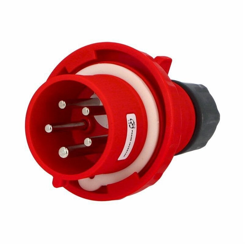 Wtyczka przenośna (zwrotnica faz) 32A 5P IP67 13317
