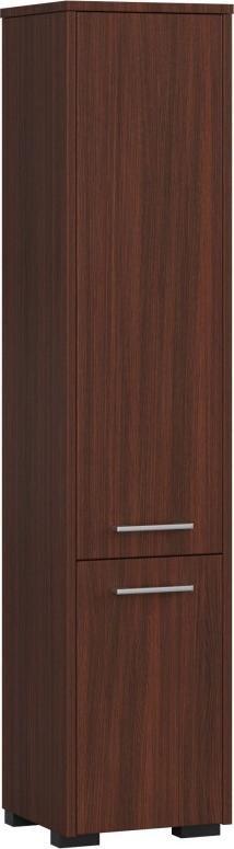 Fabryka Mebli Akord SŁUPEK REGAŁ ŁAZIENKOWY FIN 2 DRZWI WENGE