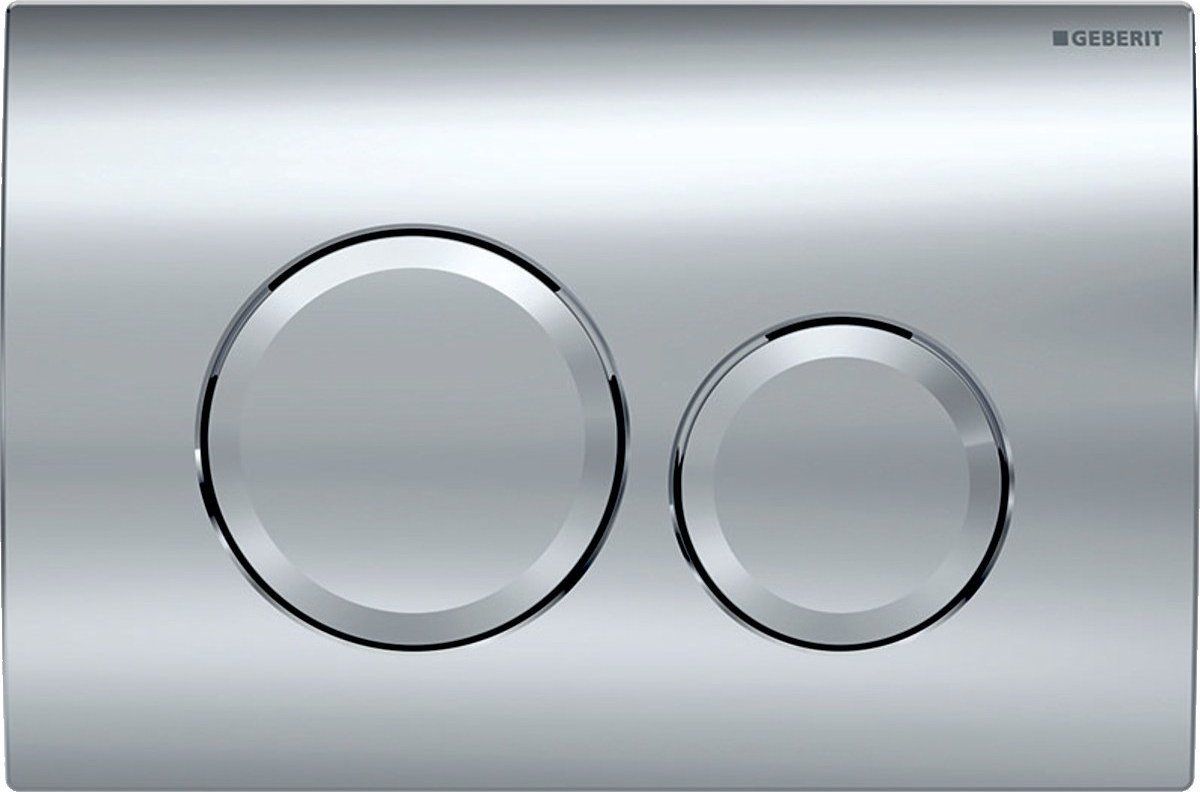 Przycisk spłukujący Geberit Przycisk uruchamiający Geberit Delta20, przedni, chrom błyszczący [1/10/180]