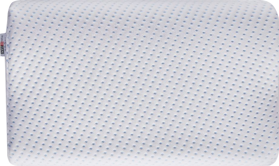 Shumee Poduszka żelowa memory foam 50 x 30 cm biała MOCO