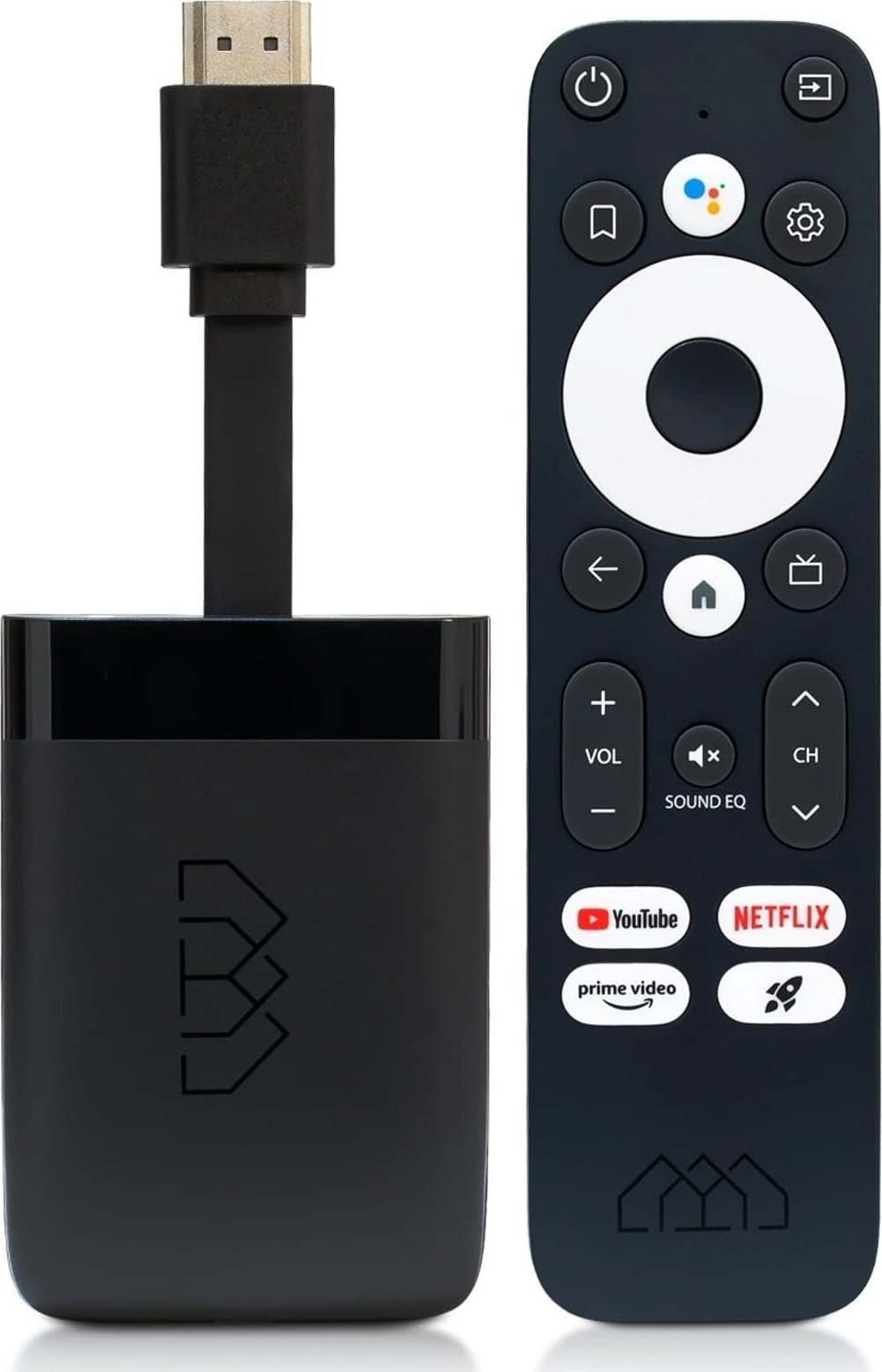 Odtwarzacz multimedialny AbCom Android SMART TV Homatics Dongle R 4K Android 11