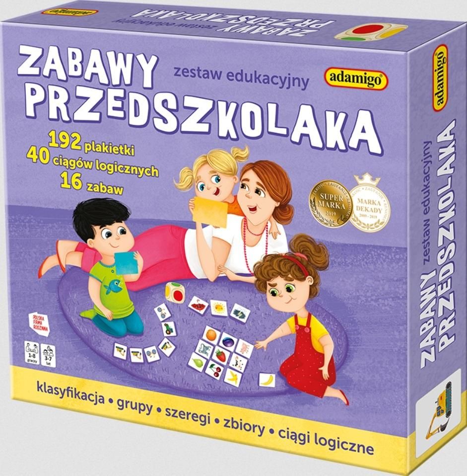 Adamigo Gra Zabawy przedszkolaka