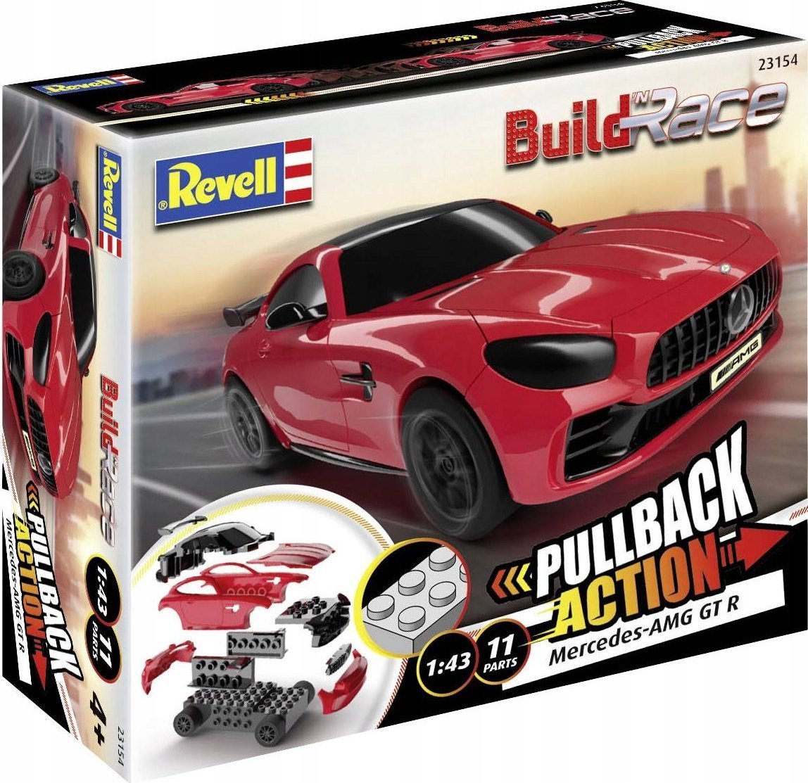 Revell *****REVELL Mercedes-AMG GT red do budowania 23154
