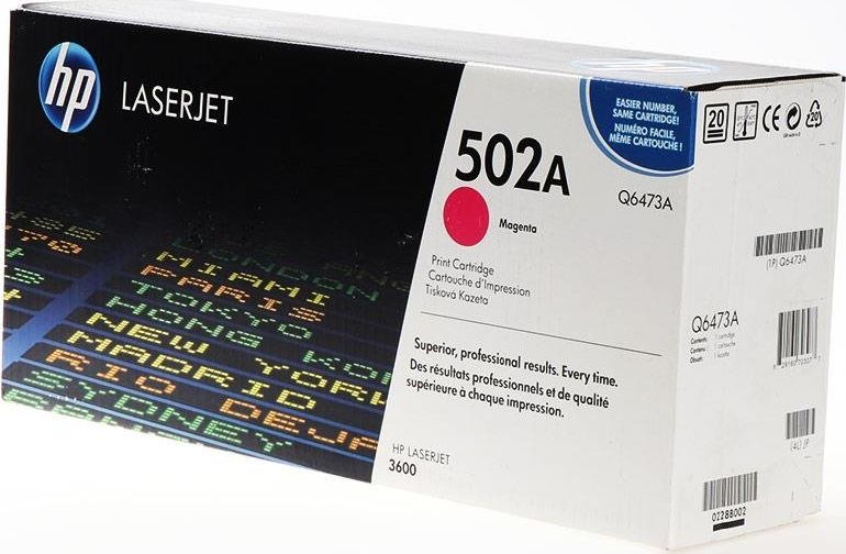 Toner HP 502A Magenta Oryginał (Q6473A)