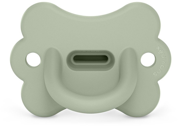 SUAVINEX - 308918-SMOCZEK 100% SILIKONOWY FIZJOLOGICZNY SX PRO/MOTYLEK/6-18M/ZIELONY/COLOUR ESSENCE