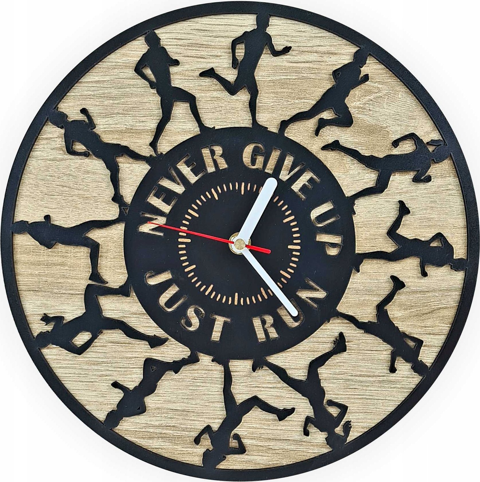 naSciane Zegar bieganie biegacz prezent dla biegacza bieg