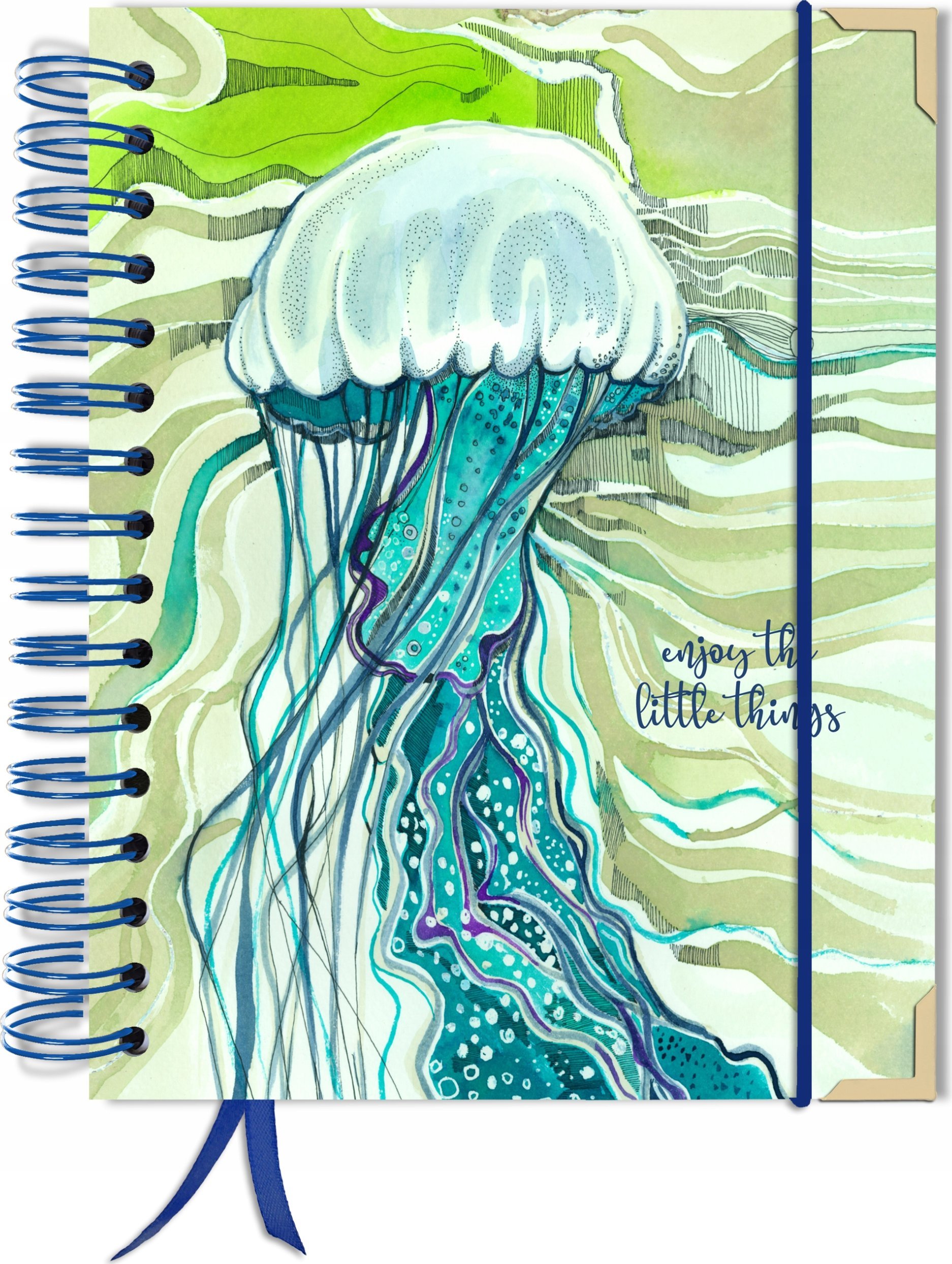 TadaPlanner Bullet journal 180 stron notatnik pamiętnik A5 kropki zeszyt