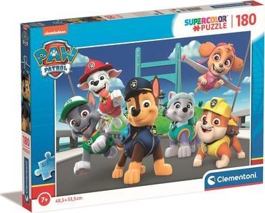Clementoni CLE puzzle 180 SuperKolor Psi Patrol 29780