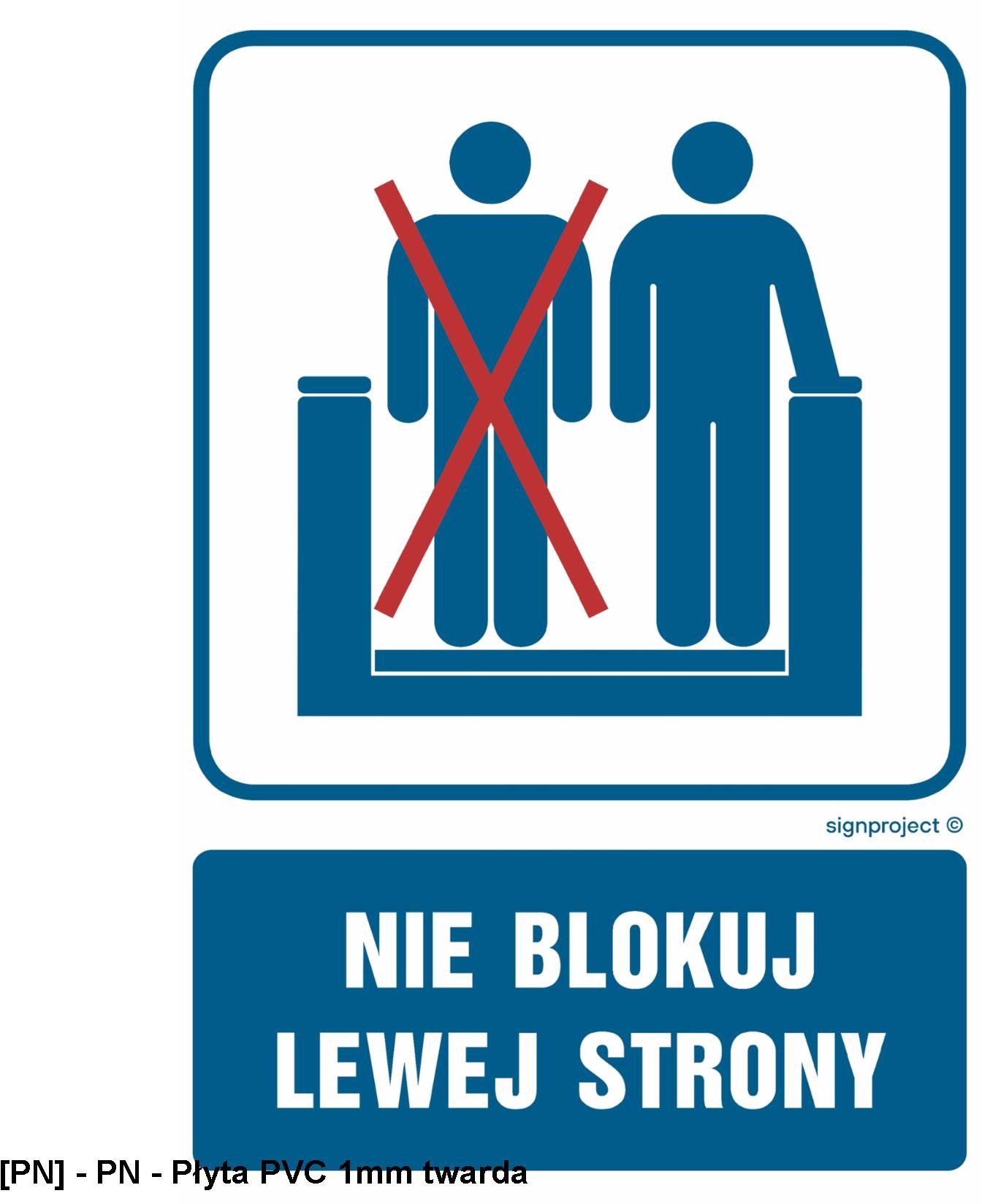 RB505 - Nie blokuj z lewej strony 100x150