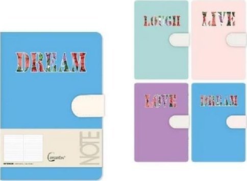 Notatnik A5/144K z zamknięciem na magnes dream MIX