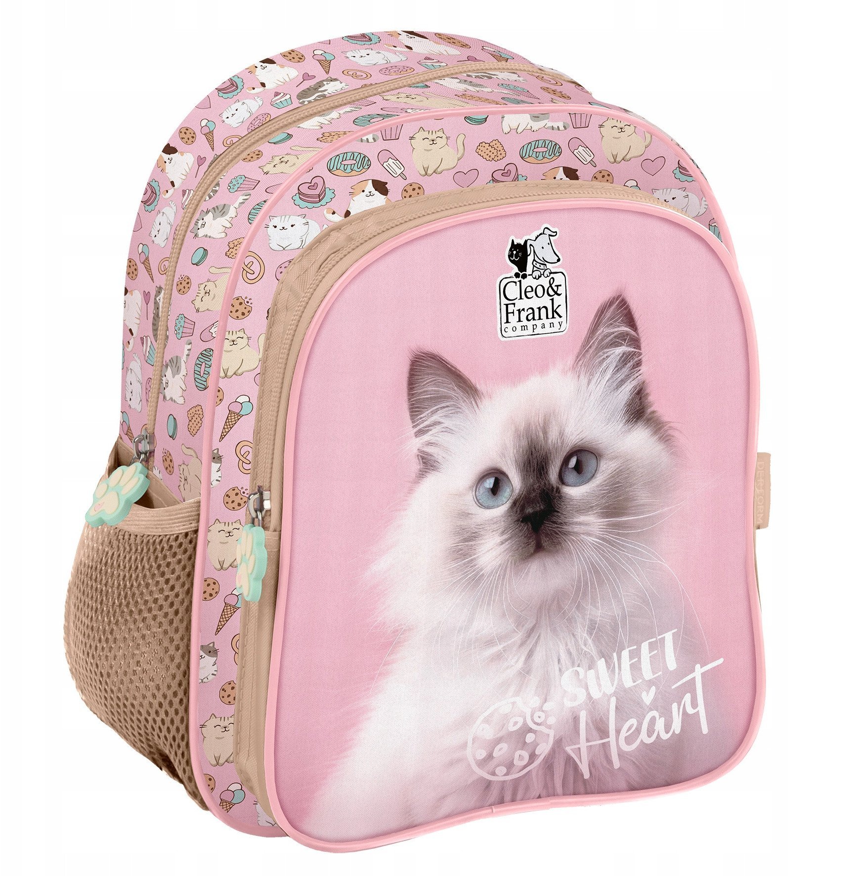 PLECAK 23X29X10 1ZAM 2KIESZ CLEO I FRANK 45 DERF