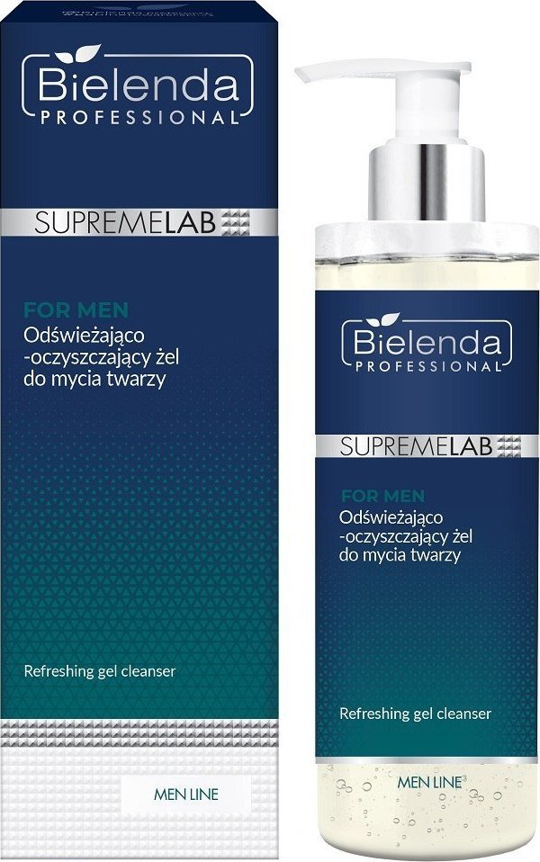 Bielenda Bielenda Professional SupremeLab For Men odświeżająco-oczyszczający żel do mycia twarzy 200ml