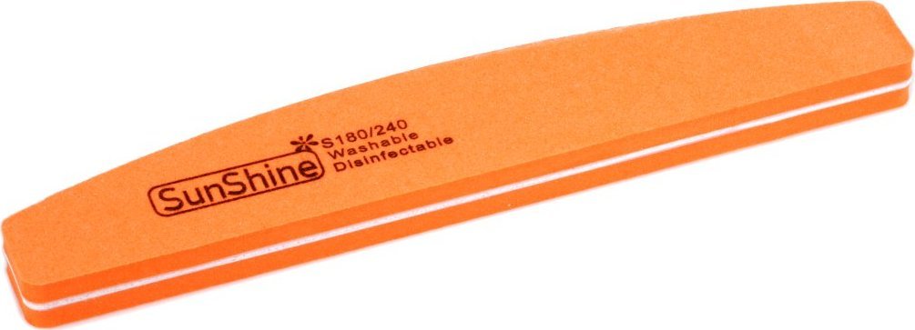 Cosmetics Zone Duża polerka do paznokci łódka SUNSHINE 180/240