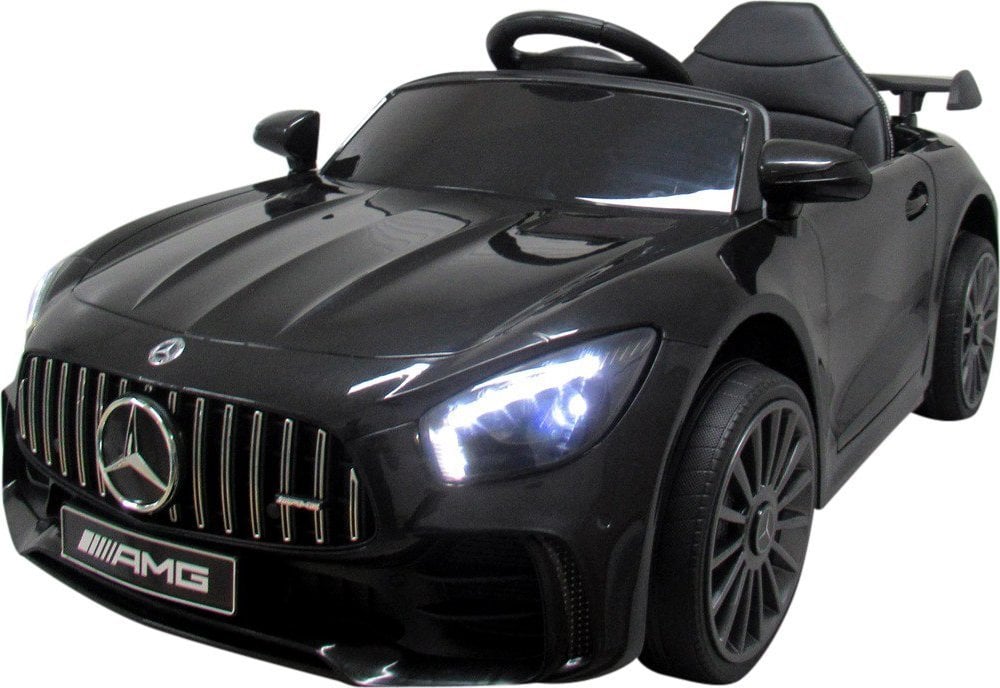 Mercedes Mercedes GTR-S czarny Miękkie koła Eva, miękki fotelik Licencja