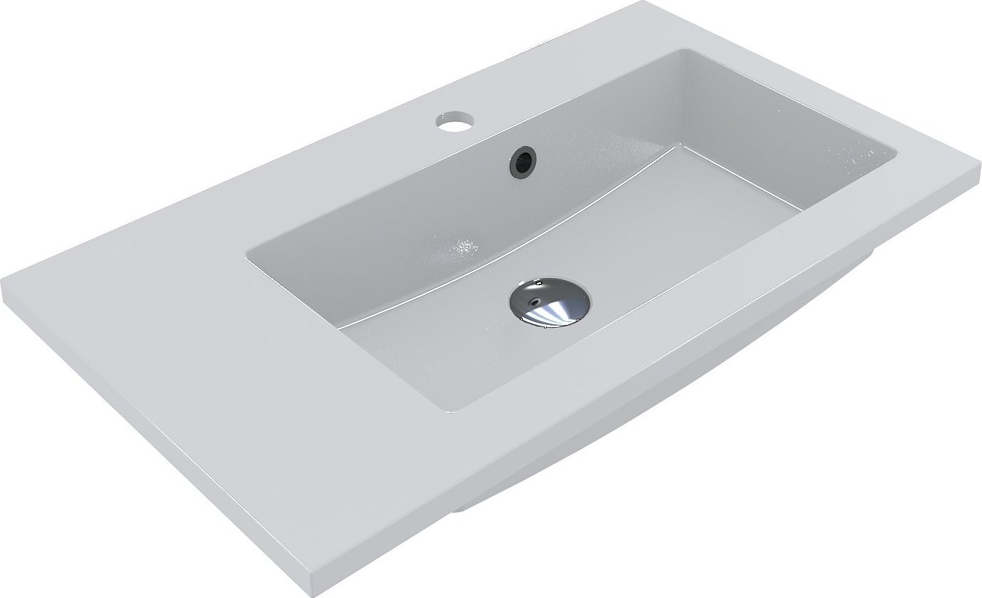 Umywalka Miraggio Umywalka z ociekaczem prawa 70 x 40 cm