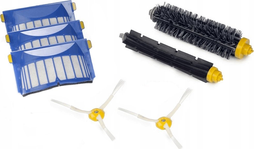 POLMAK Zestaw szczotek i filtrów AeroVac do iRobot Roomba 500 & 600