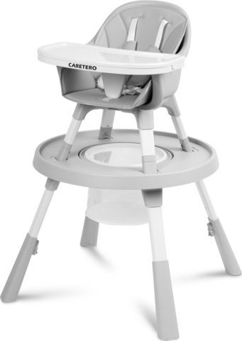Caretero Krzesełko do karmienia Velmo 3w1 Grey (TERO-7586)