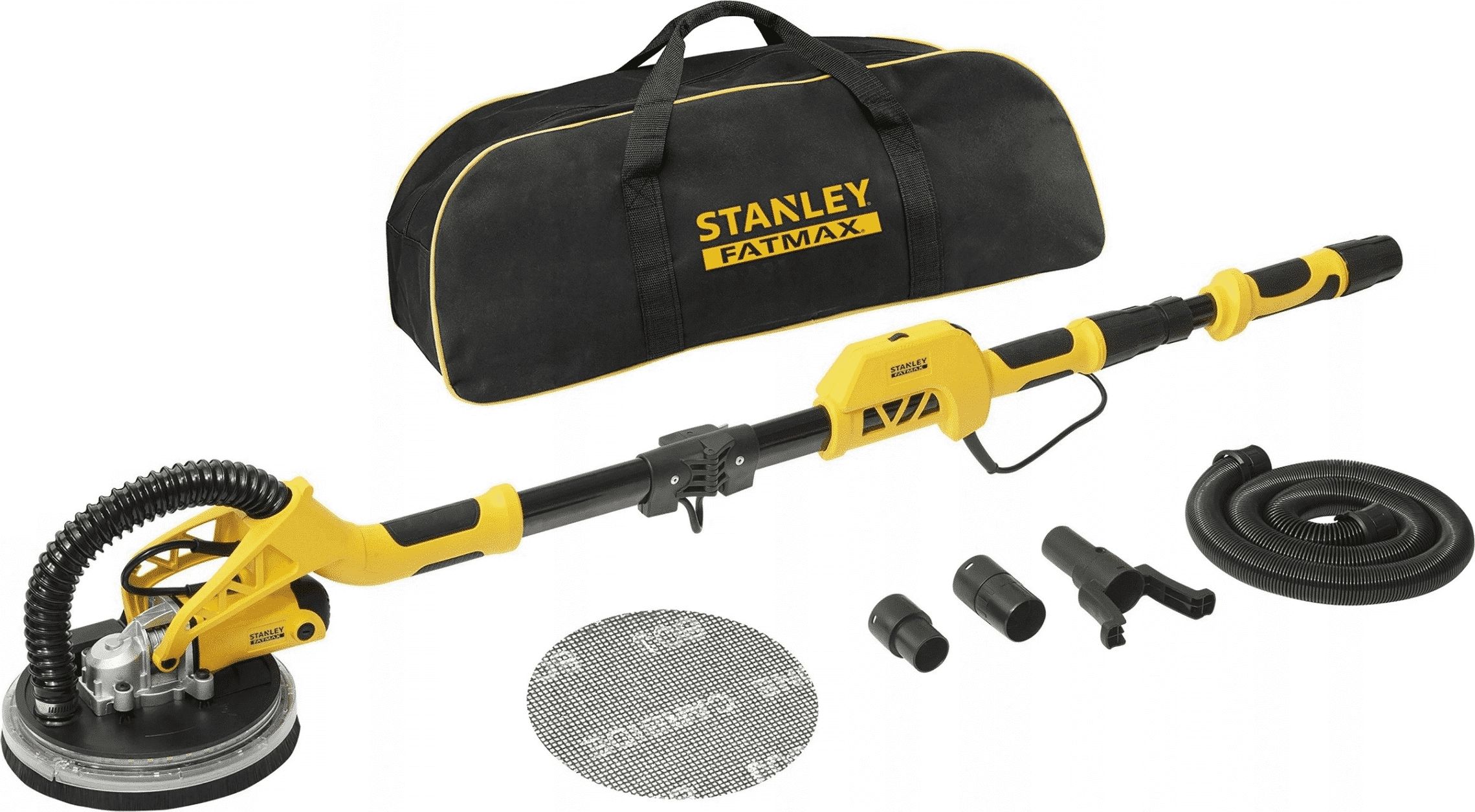 Szlifierka Stanley FATMAX 750W Ø225mm SFMEE500S-QS do gipsu + torba + akcesoria