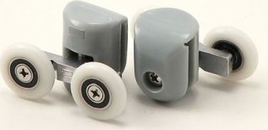 Deante rolki górne podwójne do kabiny Funkia, szyba 5 mm, 2 sztuki (XKCF2RU04)