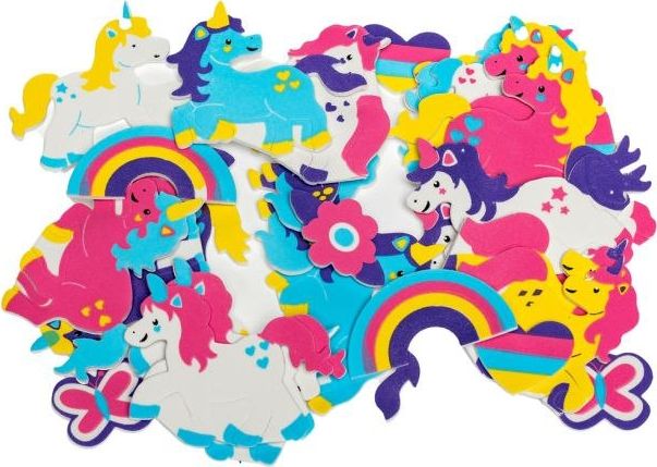 BREWIS Naklejki z pianki PVC41 Jednorożec Brewis