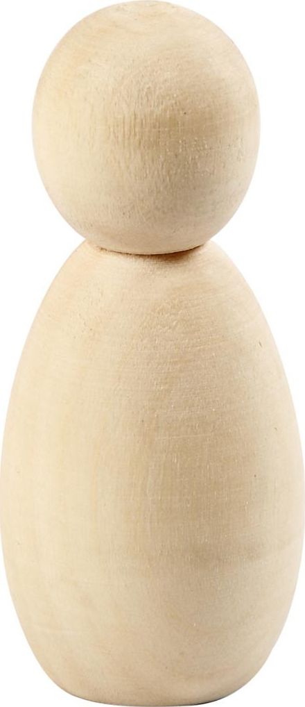 Creativ Company Pionki z drewna H: 6 cm 5 szt.