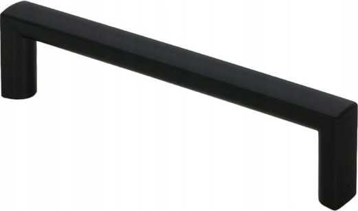 Deftrans Uchwyt do mebli do szafek czarny mat kwadratowy 10,3 cm