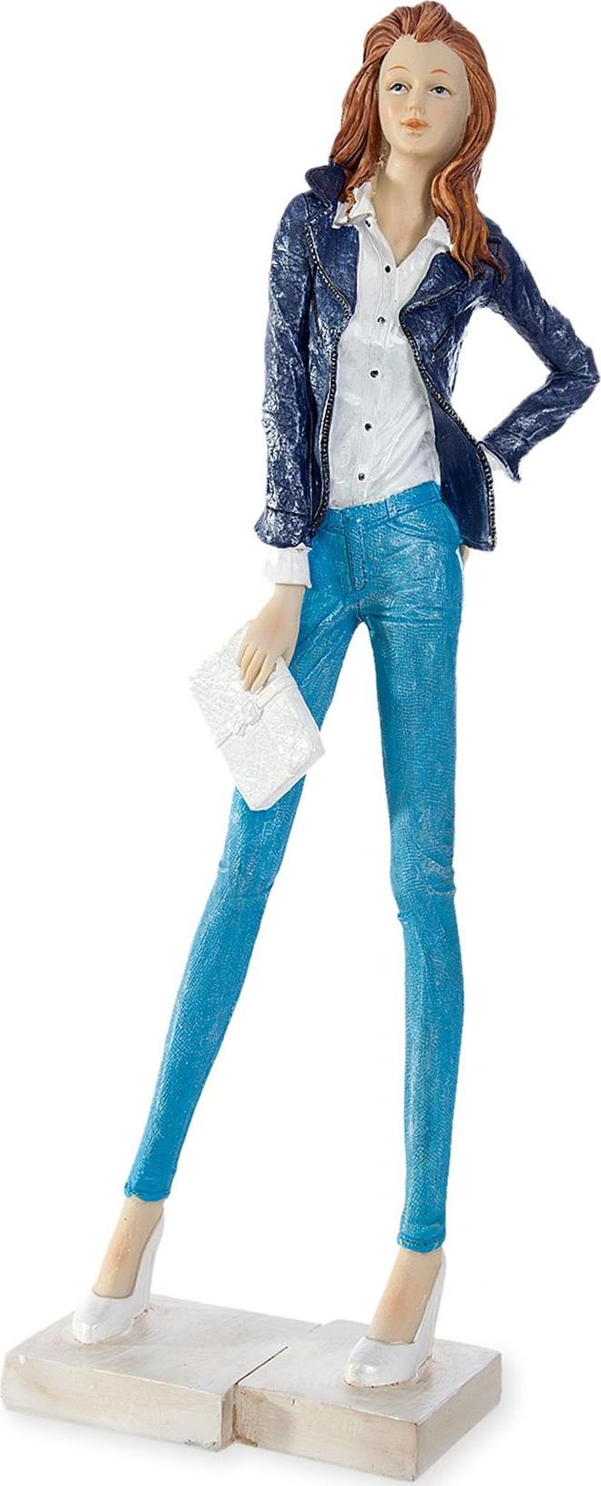 Shumee Eurofirany Figurka dekoracyjna szerokość 13 cm, 13cm (eurofirany_48566) - eurofirany_48566