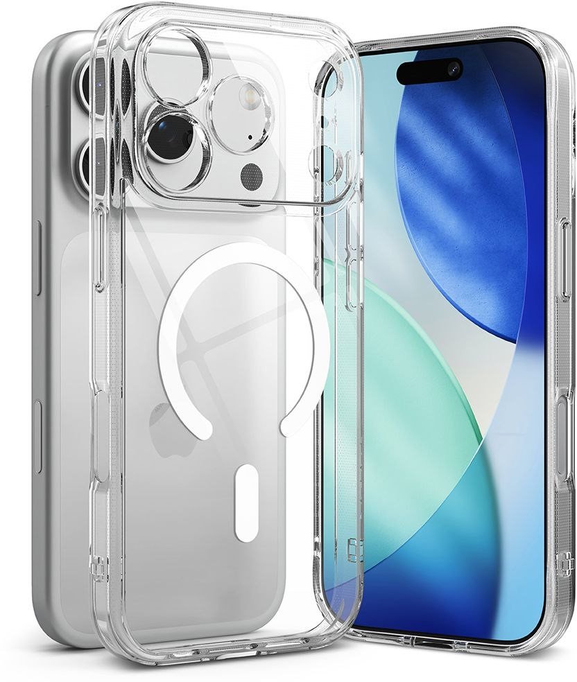 Etui Ringke Fusion Magnetic MagSafe do Apple iPhone 17 Pro Clear
