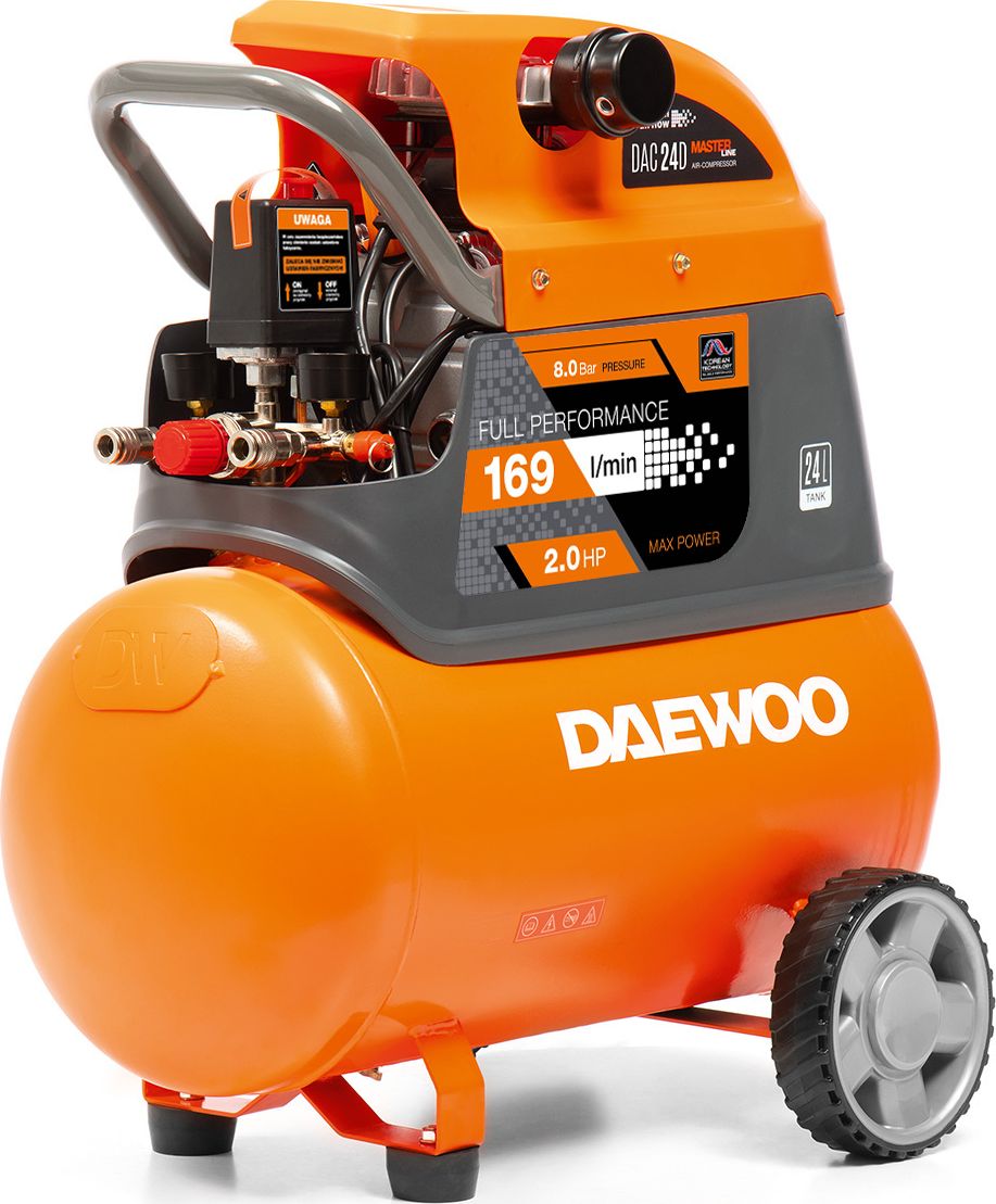 Sprężarka Daewoo 8bar 24L