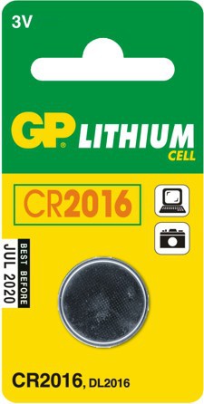 GP Bateria Cell CR2016 80mAh 1 szt.