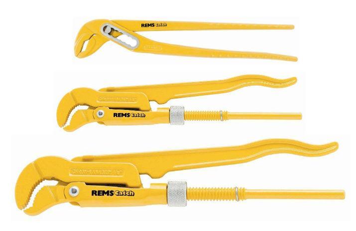 Rems Zestaw kluczy do rur CATCH S 1, 1 1/2" oraz 2" 3szt.