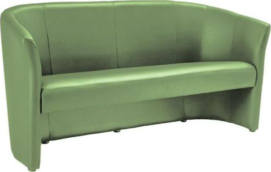 Signal Sofa TM-3 zielona nowoczesna z podłokietnikami w modnym kształcie SIGNAL