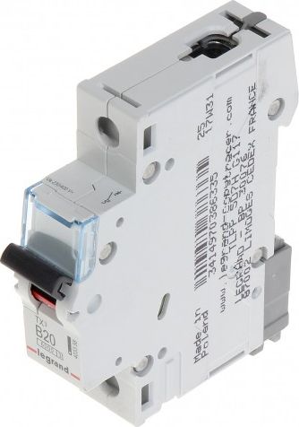 Legrand WYŁĄCZNIK NADPRĄDOWY LE-403358 JEDNOFAZOWY 20A TYP B LEGRAND